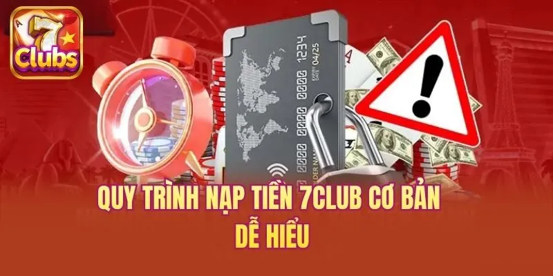 Quy trình nạp tiền 7club cơ bản dễ hiểu